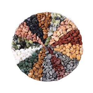 Giá Rẻ Nhà Máy Giá Xi Măng Phiến (Nhỏ Pebble) Đen Đỏ Thiên Nhiên Sông Đá Sỏi - Product Image 2