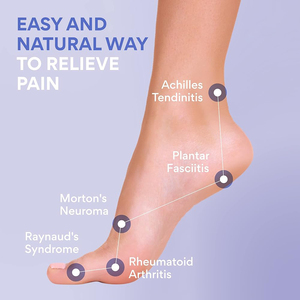 Chauffe-pieds chauffant au micro-ondes avec pack chaud hydratant aux graines de lin pour la thérapie thermique des pieds froids - Product Image 4