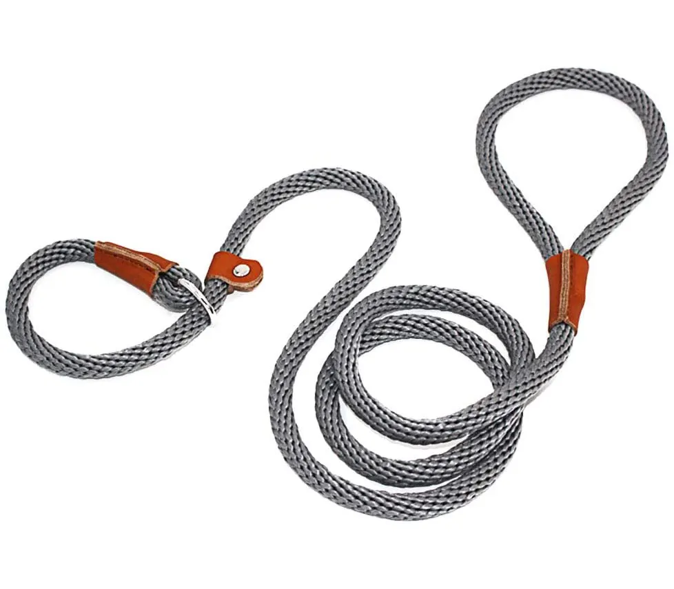 Con Chó Dây Xích Trượt Rope Lead Leash Mạnh Mẽ Nhiệm Vụ Nặng Nề Dây Thừng Bện Không Có Kéo Đào Tạo Chì