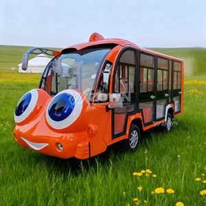 Bus touristique de style dessin animé, véhicule électrique 48V 5kW, voiture de tourisme électrique, navette électrique, plusieurs sièges, bus de style dessin animé - Product Image 5