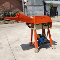 Machine à hacher le fourrage pour couper la paille humide/sèche et le fourrage - Processeur d'aliments pour animaux pour les petites et moyennes exploitations agricoles et l'usage domestique