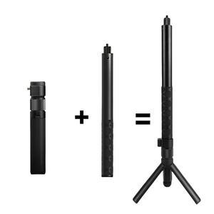 Soporte Giratorio de Aluminio de 1.2m para Selfie Stick, Compatible con Cámaras Panorámicas <span class=keywords><strong>Insta</strong></span> <span class=keywords><strong>360</strong></span>, Accesorios para Trípode, Portátil - Product Image 6
