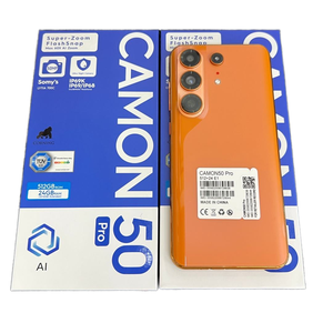 โทรศัพท์มือถือ Camon 50 pro รุ่น 2k หน้าจอ 6.7 นิ้ว HD กล้อง AI 50MP กล้องเซลฟี่ 32MP แรม 8GB ความจุ 256GB รองรับ AI Voice และ Screen Cast - Product Image 1