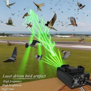 Dispositivi Dissuasori per Uccelli a Laser 120 °   Coperture Rotanti da 4000-5000mq con Telecomando RF e Timer, per Giardini Industriali - Product Image 2