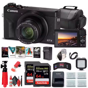 G7X Mark III กล้องวิดีโอ4K ไร้กระจก, 41x-63x กันน้ำกันกระแทกเซ็นเซอร์ CMOS 2 "-3" หน้าจอซูมออปติคอล - Product Image 5