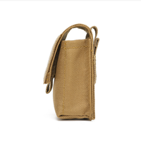 Sacoche de ceinture tactique simple pour extérieur, double pochette Molle, pochette pour lampe de poche, en nylon résistant à l'eau, multifonctionnelle