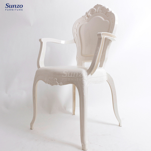 Silla de Plástico Moderna SUNZO para Hoteles, <span class=keywords><strong>Banquetes</strong></span>, Exteriores y Apartamentos - Muebles Comerciales Resistentes para Alquiler en Restaurantes - Product Image 3