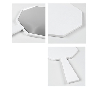 Logo Printed Octagonal <b>Makeup</b> <b>Mirror</b> Private Label Design For Women's <b>Makeup</b> And Gift Use - Product Image 5