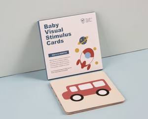 Tarjetas de Estimulación Visual de Alto Contraste para Bebés con Tarjetas de Colores para Educación <span class=keywords><strong>Temprana</strong></span> - Product Image 6