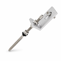 M12 M16 Edelstahl 304/Aluminium Einfaches Solar-PV-Bodenmontage-Struktur-Kit mit Bolzen und Muttern