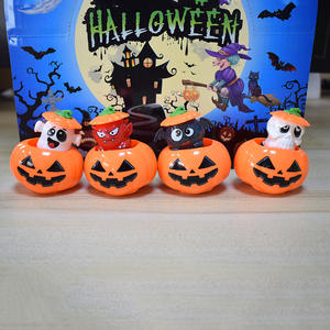 Jouets à remonter de Noë<span class=keywords><strong>l</strong></span> en gros promotionnels et bon marché, jouets en plastique Père Noë<span class=keywords><strong>l</strong></span>, bonhomme de neige, cerf et arbre, jouets sauteurs pour enfants, cadeaux - Product Image 4