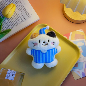 <strong>Kitten</strong> Plush Toy Pencil Case Hanging Decoration Stress Relief Soft Stuffed Animal Doll 10cm PP Cotton Birthday Gift for Kids - Product Image 3