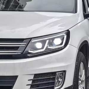 HCMOTIONZ fari Full LED per <span class=keywords><strong>Volkswagen</strong></span> <span class=keywords><strong>Tiguan</strong></span> 2017-2021 segnale sequenziale gruppo luci anteriori per auto DRL - Product Image 4