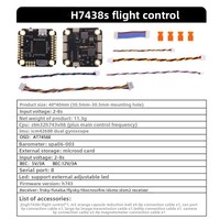 Contrôleur de vol Waillynice H743 8-12S, drone quadricoptère FPV Freestyle 10 pouces, VTX analogique