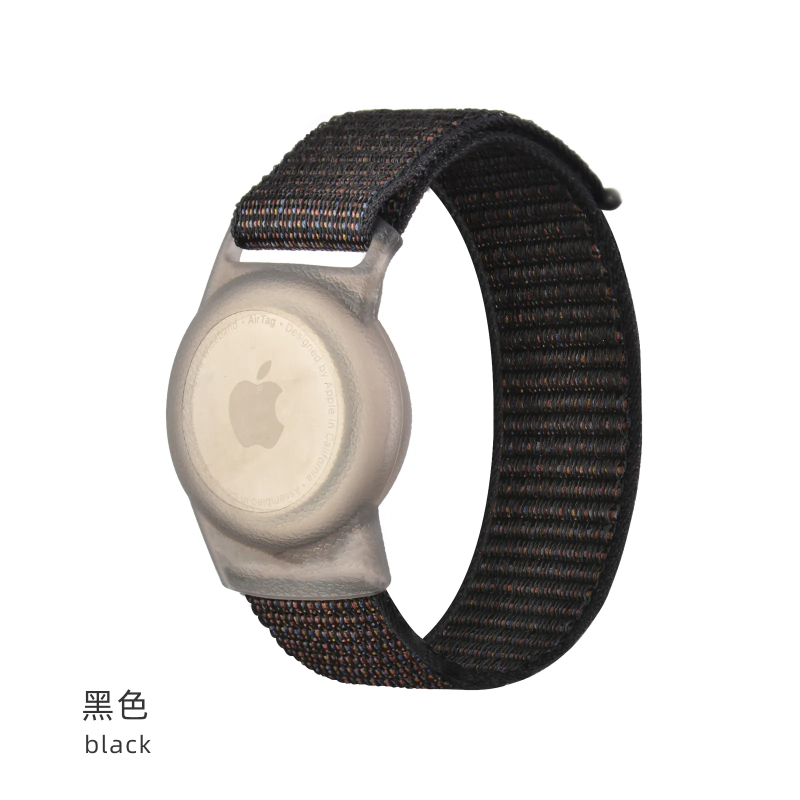 Nylon Anti-lost Wrist Band For Airtag Watch Band Old Man Kids Soft Silicone Cover For Apple Airtag Watch Band Trace Tracker Airt