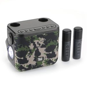 Altavoz <span class=keywords><strong>Karaoke</strong></span> Portátil para Exteriores TG545DK con Luces LED RGB, Salida de 5.3 10W, Carcasa de Plástico - Product Image 3