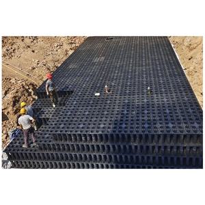 1*1m Geocellular pp yağmur suyu depolama modülü, yeraltı zayıflama sistemi, geomembran ile tutma gözaltı tankı - Product Image 6