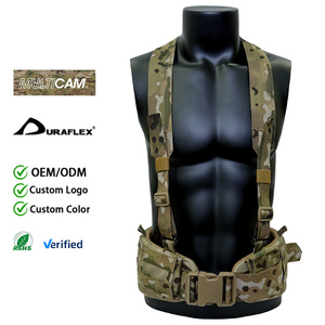 Cinturón Táctico MC con Acolchado y Sistema Molle, con Tirantes para el Hombro, para Equipo de Tiro - Product Image 1