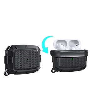 Robuste bouclier antichoc Sans Fil Écouteur Étui De Protection Pour Apple airpods pro <span class=keywords><strong>2</strong></span> 3 lumineux coque silicone cas - Product Image 1