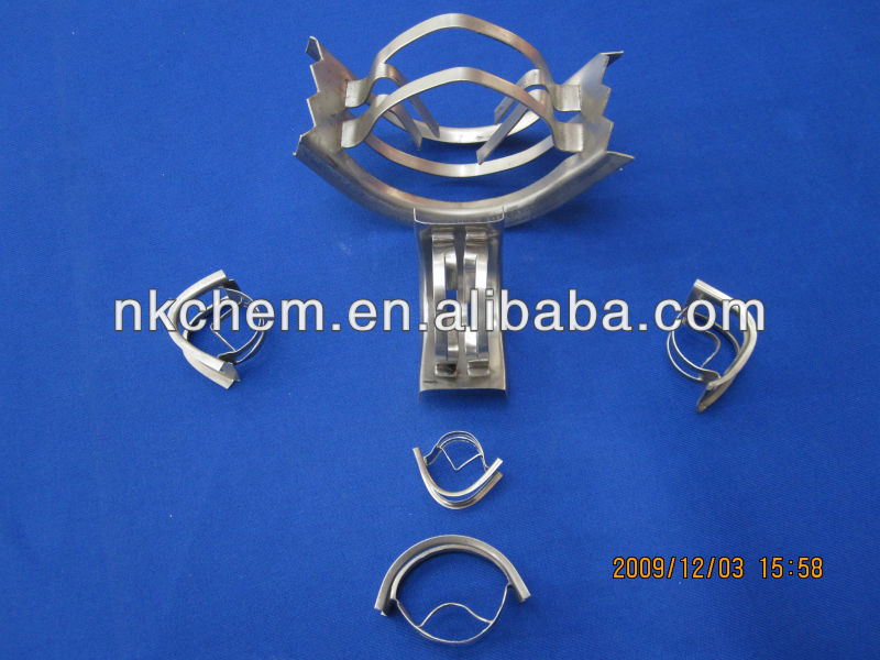 IMTP Intalox Metal Tower Packing 25, 38, 50, 76mm Unavailable ISO9001:2008 Provided CN;JIN NKCHEM Ordinary Product 1M3