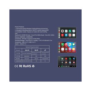 Arlinkit-caja de arplay más ndroid, 4G + 64 Gagagic Ox ortable narplay Box Plus nndroid <span class=keywords><strong>12</strong></span> System ireless nndroid uto arplay Ox i ox - Product Image 6