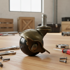 Guangdong 50mm Drehbare PP-Rollen mit Metallhalterungen für Sofa, Schlafzimmer und Wohnzimmermöbel - Product Image 3