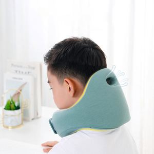 Factory Wholesale Custom Logo Cervical Health Care Soft Support Airplane <b>Neck</b> <b>Pillows</b> Kids <b>Travel</b> <b>Pillow</b> - Product Image 3