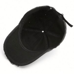 Gorra de Béisbol Vintage para Hombre y Mujer, Lavada, con Agujeros, Desgastada, para Primavera, Verano, Otoño e Invierno - Product Image 4
