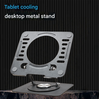 Nouveau support pour ordinateur portable ergonomique, rotatif à 360°, réglable en hauteur, pliable, en métal, universel, pour iPad MacBook