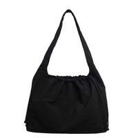 Sac fourre-tout en tissu Oxford personnalisable en gros, réutilisable, imperméable, sac à bandoulière pour femme, durable, grande capacité pour les voyages d'affaires