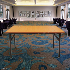 <span class=keywords><strong>Mesa</strong></span> Rectangular Plegable Laminada Moderna para Salón de Banquetes de Hotel YC-T07L - Product Image 2