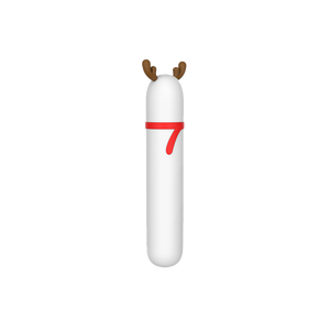Anneau intime en silicone en forme de renne festif et mignon, à thème de Noël, pour le plaisir intime des couples pendant les fêtes - Product Image 6