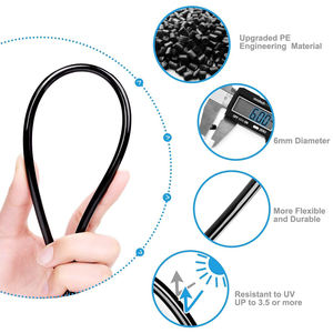 66 FT屋外ミスティング冷却システム20ノズルと3/4 "パティオガーデントランポリン温室用真鍮アダプター - Product Image 5