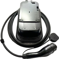 Station de recharge pour voiture électrique JET 7KW Type 2, nouvelle, 32 ampères, suralimentateur, prise murale, support au sol, chargeur de véhicule électrique