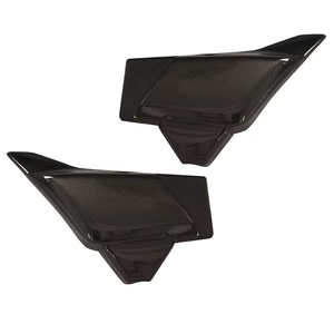 Cubierta de Batería de Fibra de Carbono 3K con Acabado Brillante y Franja Diagonal Compatible con Road Glide <span class=keywords><strong>CVO</strong></span> Cubic 2023-2025 - Product Image 5