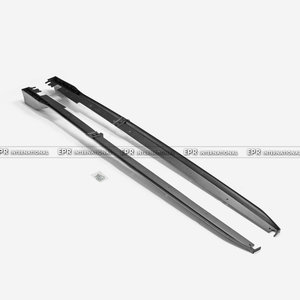 ใส่ได้พอดีกับฮอนด้า Civic Gen 11 FE1ซีดานรุ่นเพียง Type-R สไตล์ ABS ชุดกระโปรงข้างพลาสติกสีดำเงา - Product Image 2