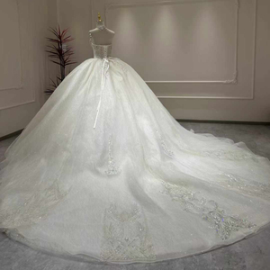 <span class=keywords><strong>Robe</strong></span> de mariée de luxe Jancember XX32, lourdement ornée de perles, <span class=keywords><strong>robe</strong></span> de bal scintillante, <span class=keywords><strong>robe</strong></span> de mariée <span class=keywords><strong>en</strong></span> cristal, cérémonie de mariage cathédrale - Product Image 3