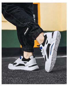 Venta al por Mayor de Zapatos Deportivos Modernos para Hombre, Zapatos Deportivos Transpirables y Versátiles de Malla Casual para Correr - Product Image 6