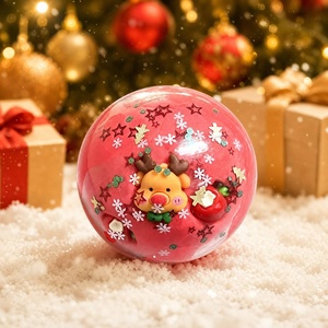 Christmas Snowflake Slow Rebound Squishy <strong>Ball</strong> Anti Stress Decompression Toy Handmade Fidget Sensory Stocking Stuffer for Adults - Product Image 5