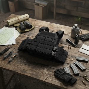 YAKEDA Pronto per la Spedizione negli Stati Uniti, Gilet Tattico Portapiastre - Product Image 1