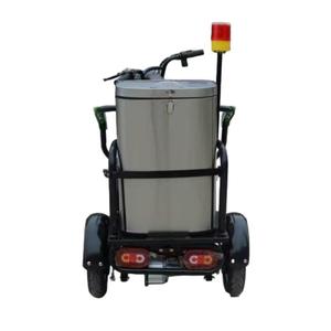 Véhicule d'assainissement écologique à 3 roues, tricycle de collecte des ordures à carrosserie ouverte avec une capacité de 50L et un passager, tricycle écologique - Product Image 3