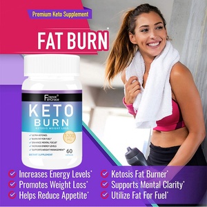 Pilules Keto Burn pour la perte de poids - 1200 mg, brûleur de graisse cétogène naturel avancé utilisant la diète cétogène pour adultes, 60 capsules - Product Image 3