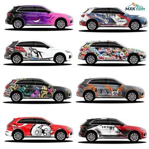 Film de covering automobile auto-adhésif personnalisé Bens Star Designs, vinyle auto sans bulles d'air, autocollant de covering automobile - Product Image 6