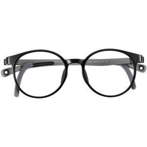 Gafas redondas para niños 5806 Tr90, montura de acrílico, lentes planas, diseño ligero para niños - Product Image 3