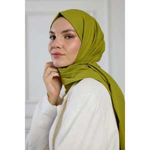 Pañuelo de Cuello de Algodón Puro Verde Oliva - Product Image 3