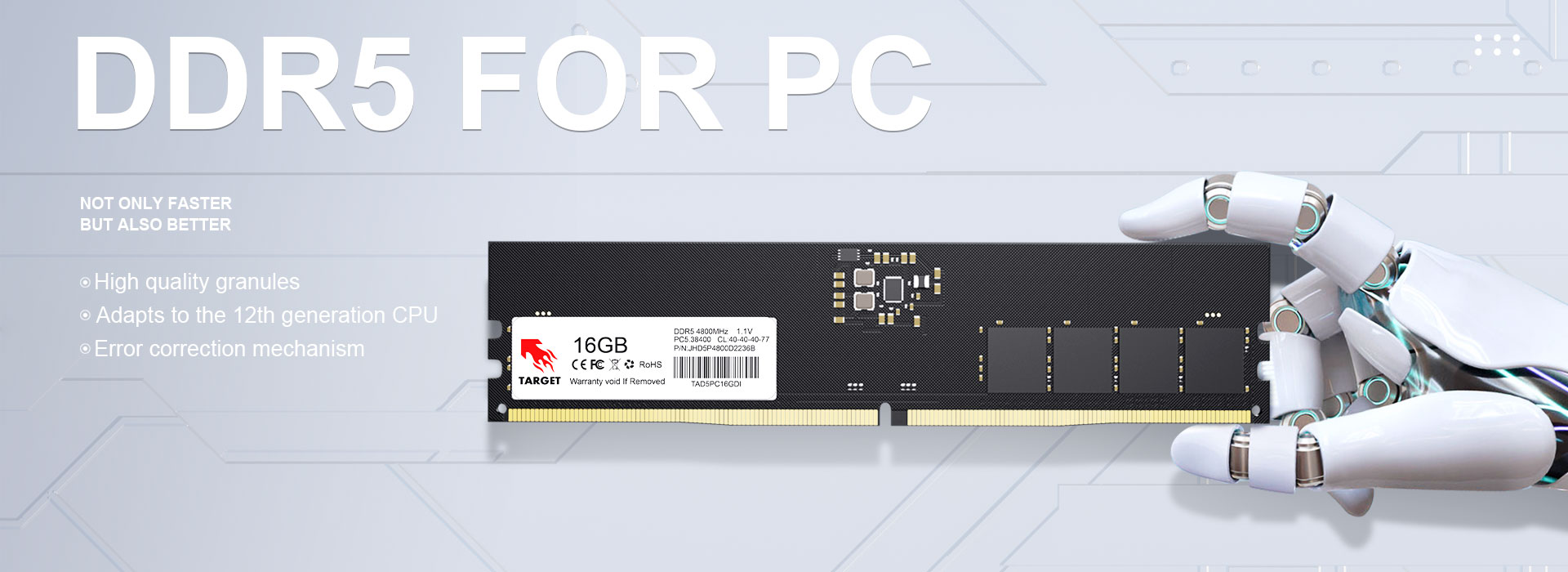 DDR5 8GB 4800mhz