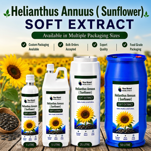 Extracto Suave de Girasol (Helianthus annuus) Premium, Ingrediente Botánico Natural para Formulaciones Alimentarias, Recetas de Repostería y Culinaria - Product Image 3