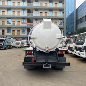 Isuzu 4X2 Waste Sewage Suction Truck Cesspool Emptier Vehicle for Sale - Product Image 5