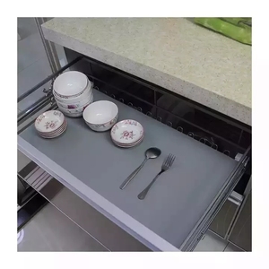 Topcent Waterproof Kitchen Table Mat Non-Adhesive Drawer <strong>Liners</strong> Non-Slip <strong>Cupboard</strong> Placemat Plastic/EVA Cabinet Shelf <strong>Liners</strong> - Product Image 6