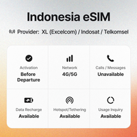 Solusi Roaming Bisnis Superalink Twin ESIM untuk Indonesia-5GB Data 1 Ponsel 2 Hari Streaming Musik Tanpa Batas LTE Advanced